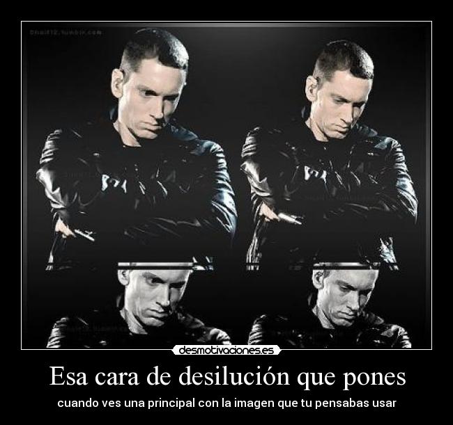 carteles dooby eminem desmotivaciones
