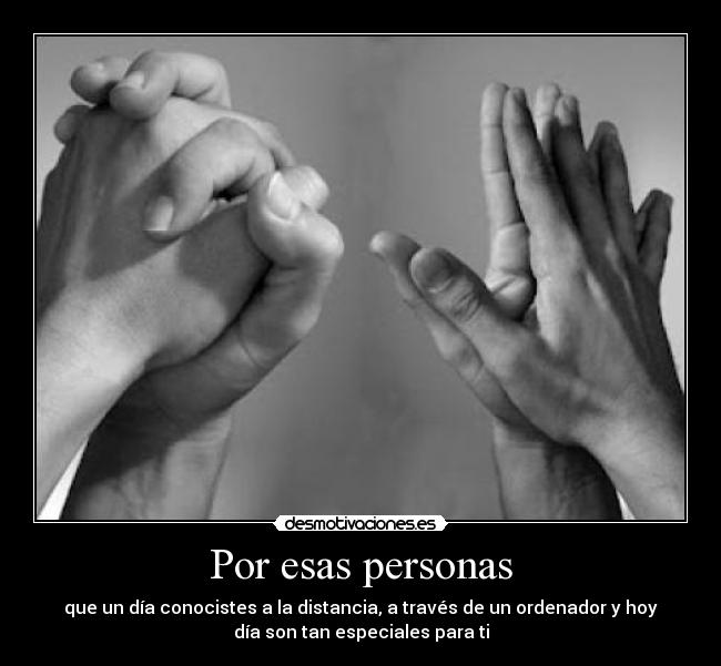 Por esas personas - 