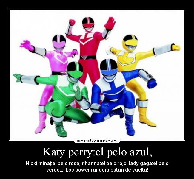 Katy perry:el pelo azul, - 