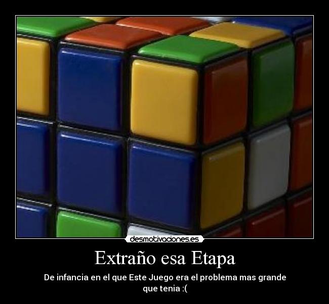 Extraño esa Etapa - De infancia en el que Este Juego era el problema mas grande
que tenia :(