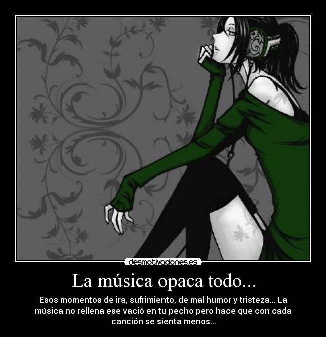 carteles musica musica vida desmotivaciones