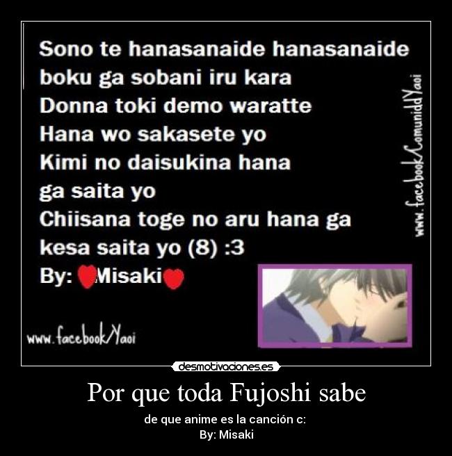 Por que toda Fujoshi sabe -