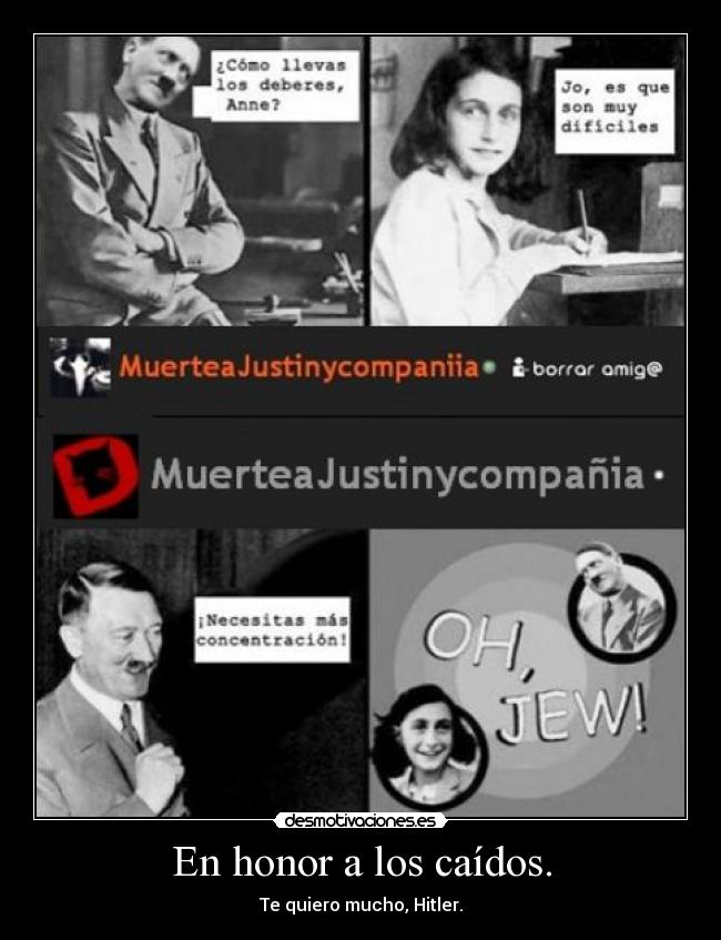 carteles muerteajustinycompaniia una perra lorenita23 desmopornositas desmoridiculitas desmotivaciones