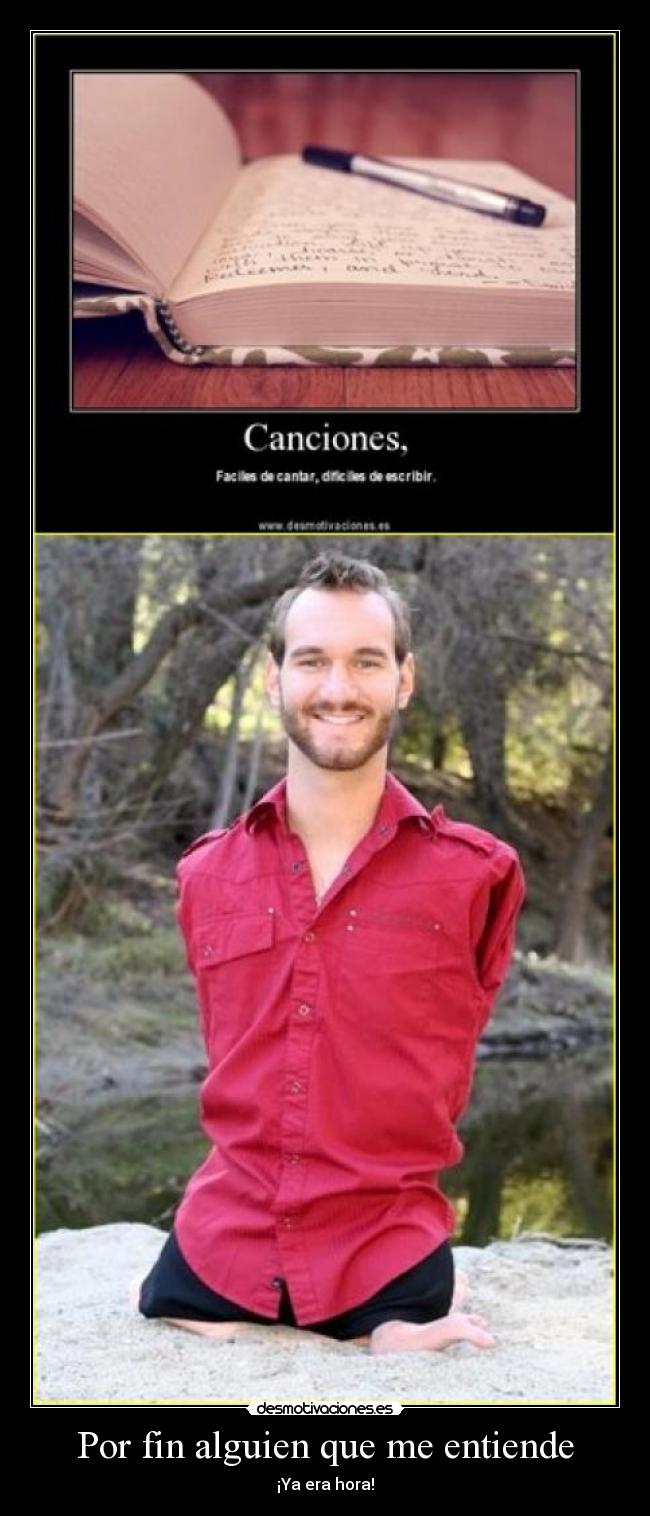 Por fin alguien que me entiende - 