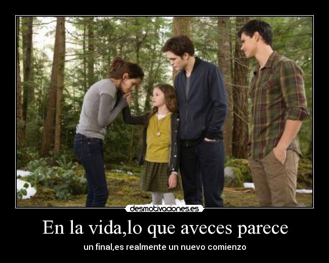 En la vida,lo que aveces parece - 