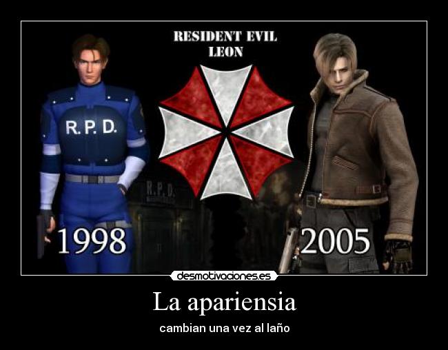 La apariensia - cambian una vez al laño