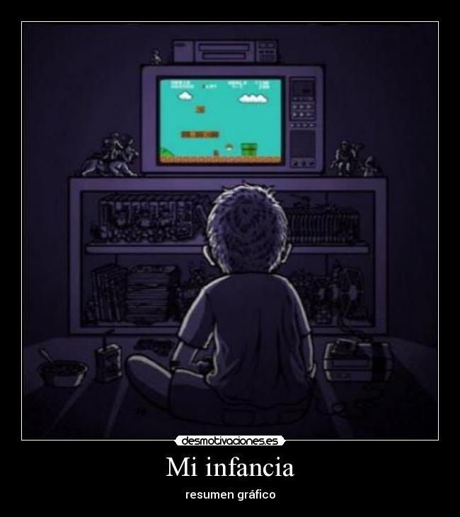 Mi infancia - resumen gráfico