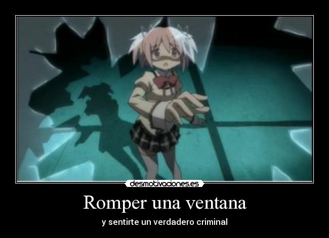 Romper una ventana - 