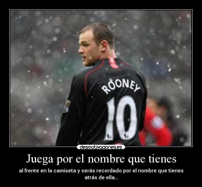 Juega por el nombre que tienes -