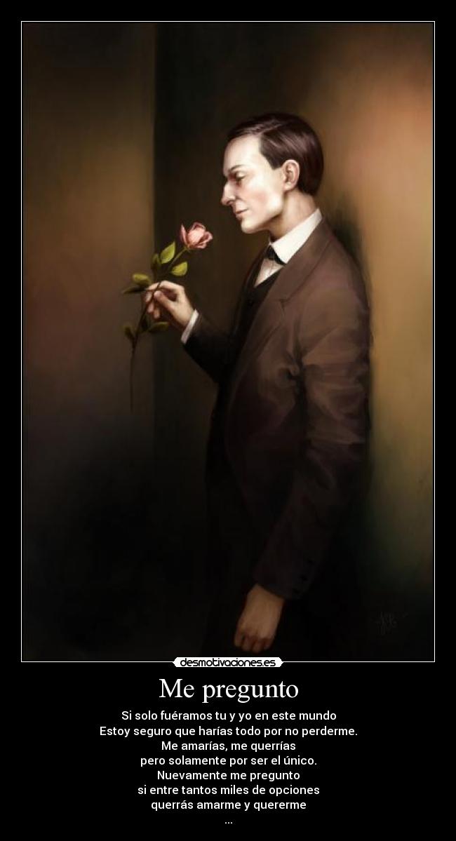 Me pregunto - 