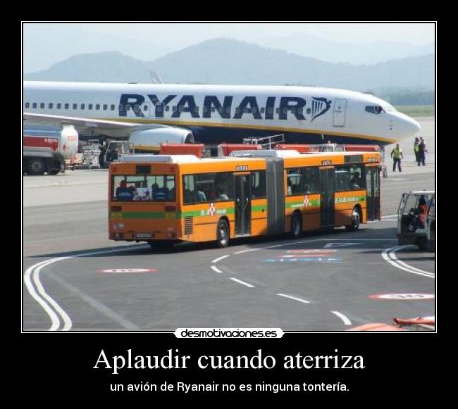Aplaudir cuando aterriza - 