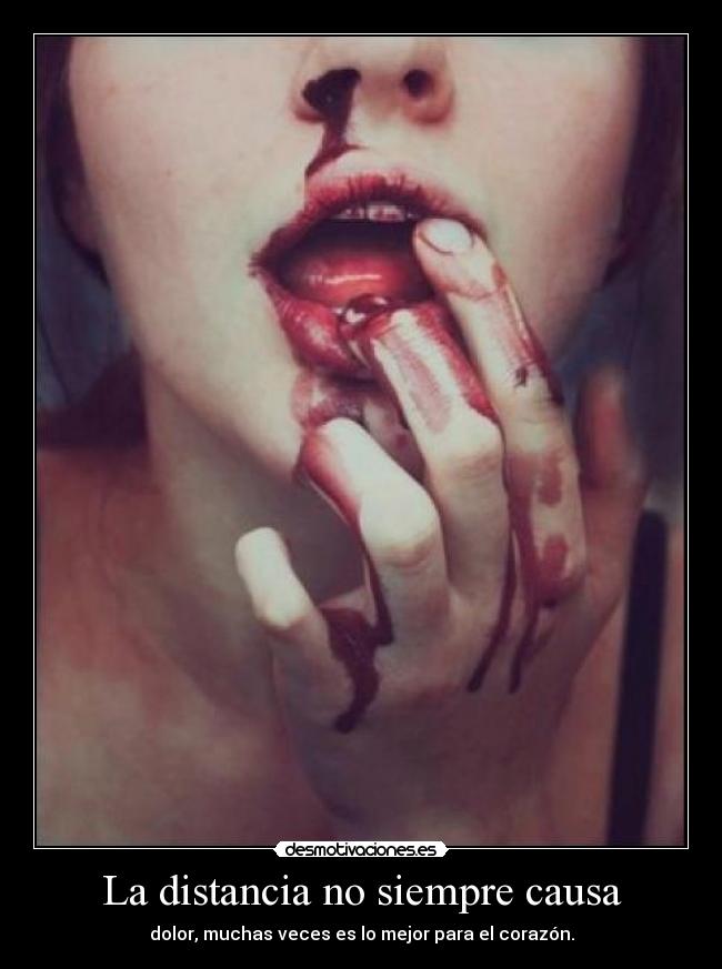 La distancia no siempre causa -