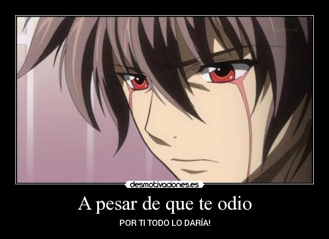 carteles odio anime sai akuto desmotivaciones