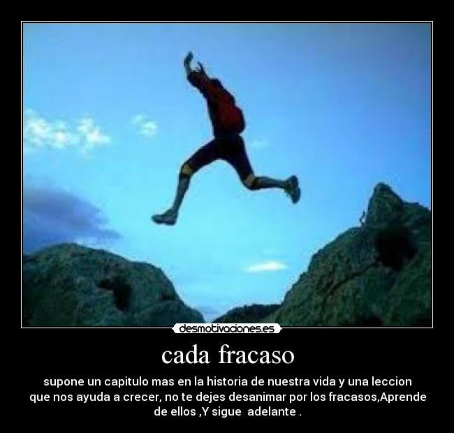 cada fracaso - 