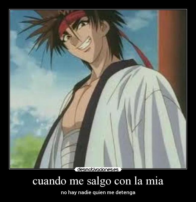 carteles fraces anime ruroni kenshin sanosuke otaku anti otaku loquendo argentina desmotivaciones