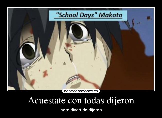 Acuestate con todas dijeron - sera divertido dijeron