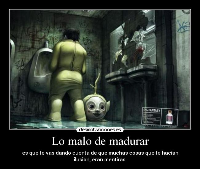 carteles madurar clanhappy desmotivaciones