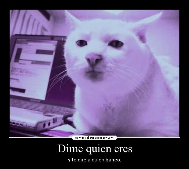 Dime quien eres -