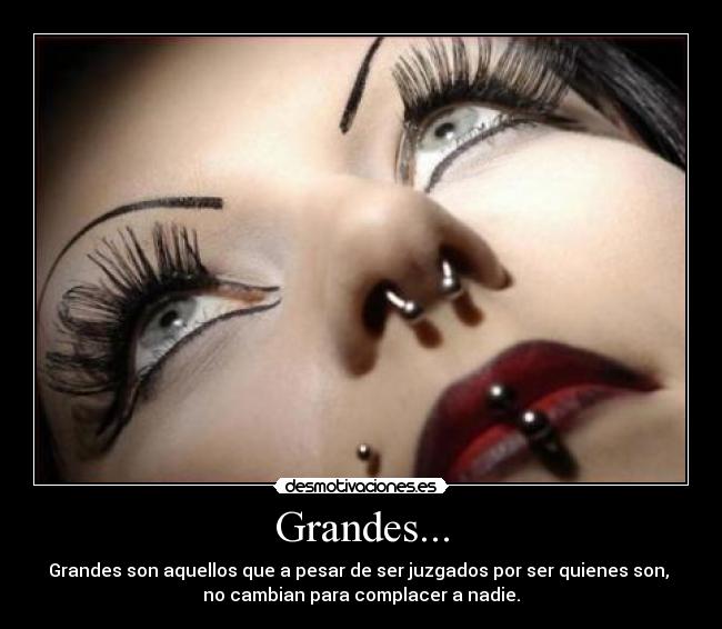Grandes... -