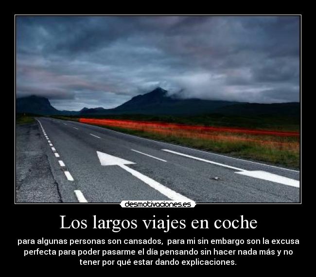 Los largos viajes en coche - 