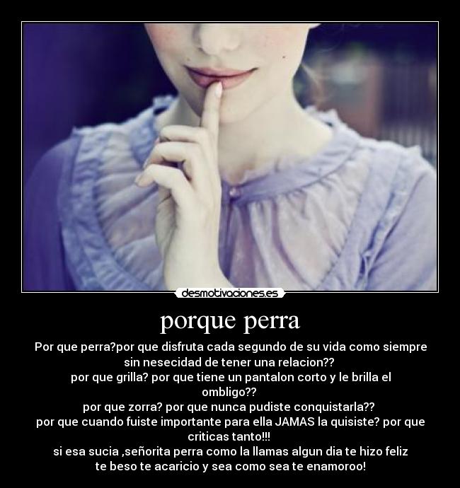 porque perra -