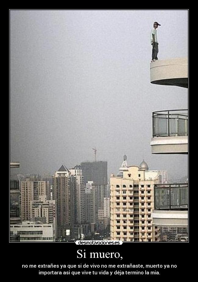 Si muero, - 