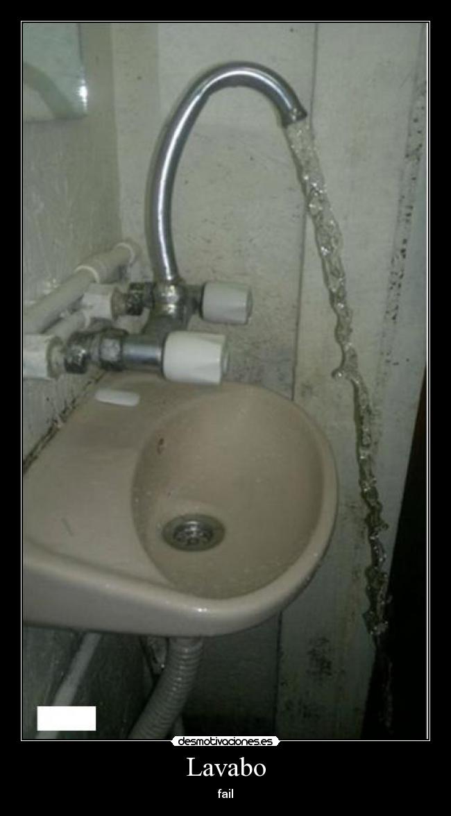 Lavabo - fail