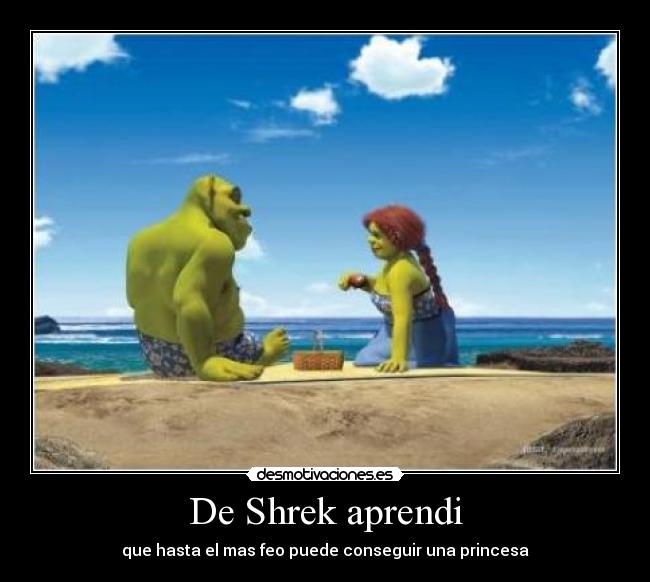 De Shrek aprendi -