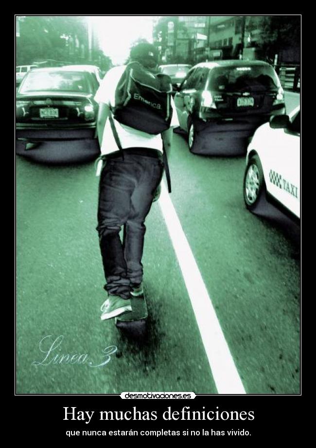 Hay muchas definiciones - 