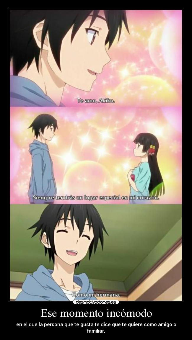 carteles harukaze oniichan dakedo sae areba kankeinai anime manga otaku gotian raptorhunters desmotivaciones