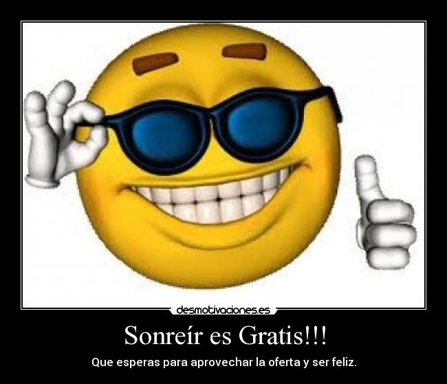 carteles sonrie desmotivaciones