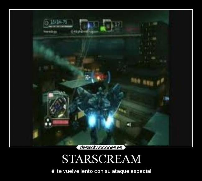 carteles starscream desmotivaciones