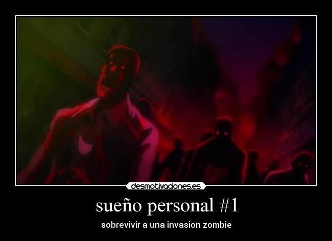sueño personal #1 -