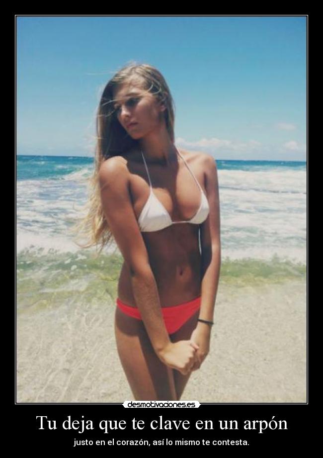Tu deja que te clave en un arpón - 