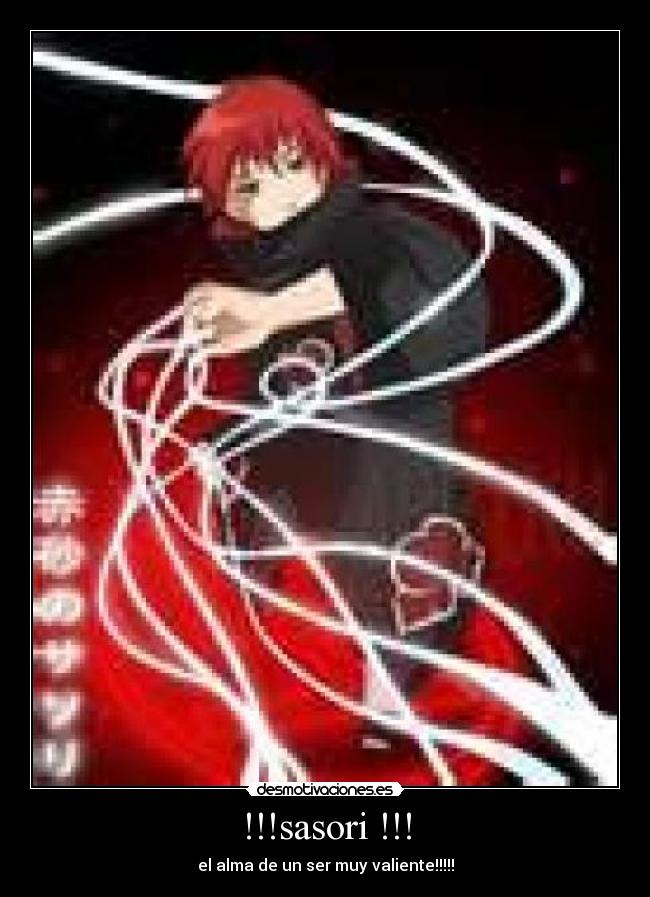 !!!sasori !!! - el alma de un ser muy valiente!!!!!