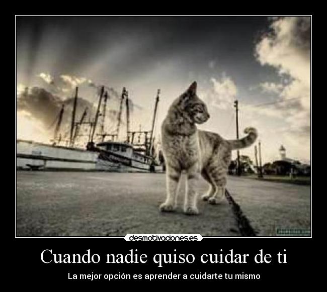 Cuando nadie quiso cuidar de ti -