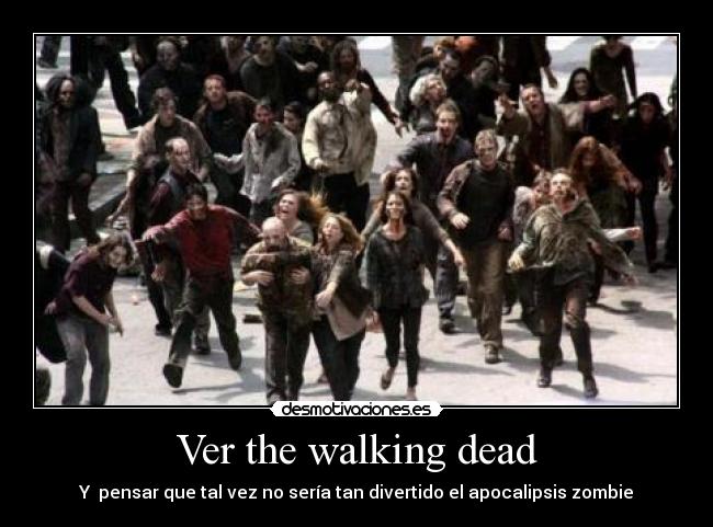 Ver the walking dead -