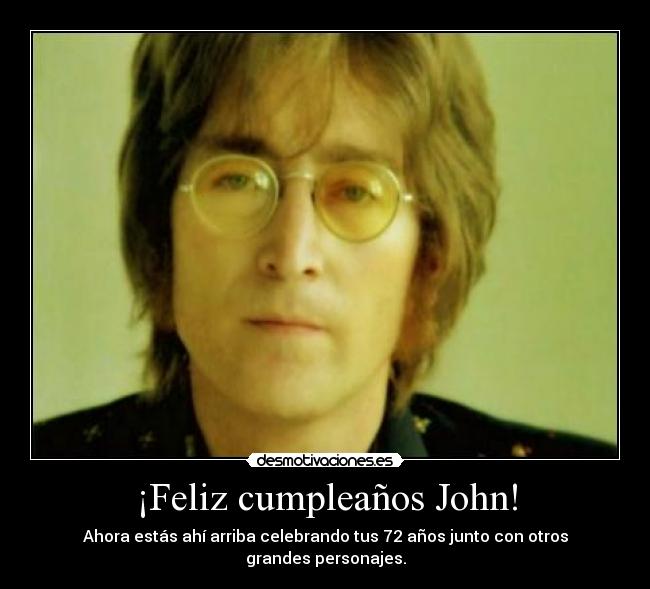 ¡Feliz cumpleaños John! -