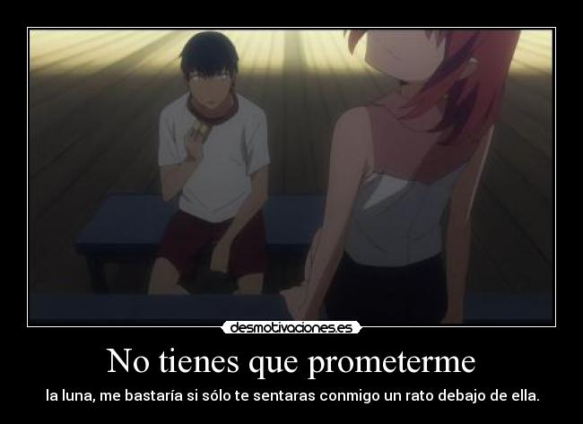 No tienes que prometerme - 