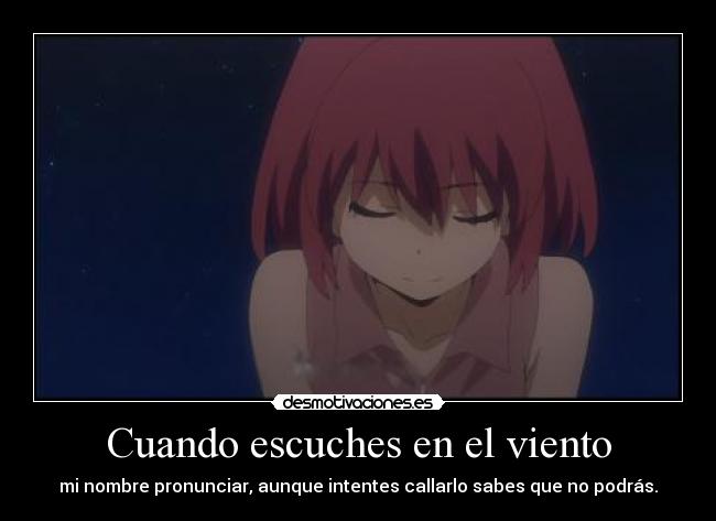 Cuando escuches en el viento - 