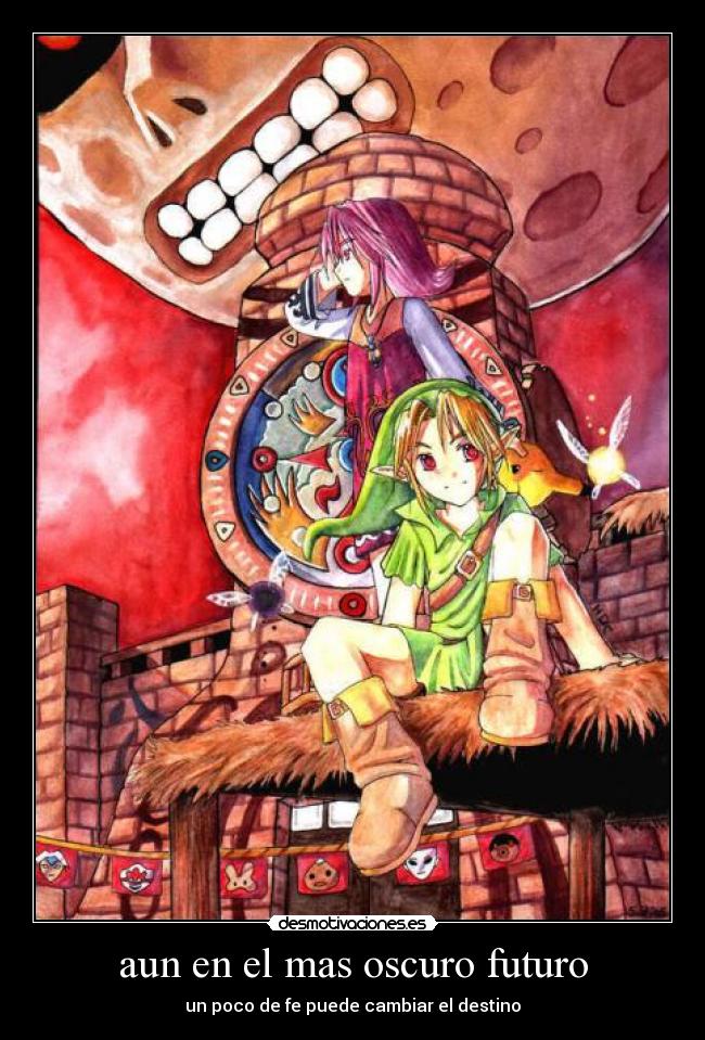 aun en el mas oscuro futuro - un poco de fe puede cambiar el destino