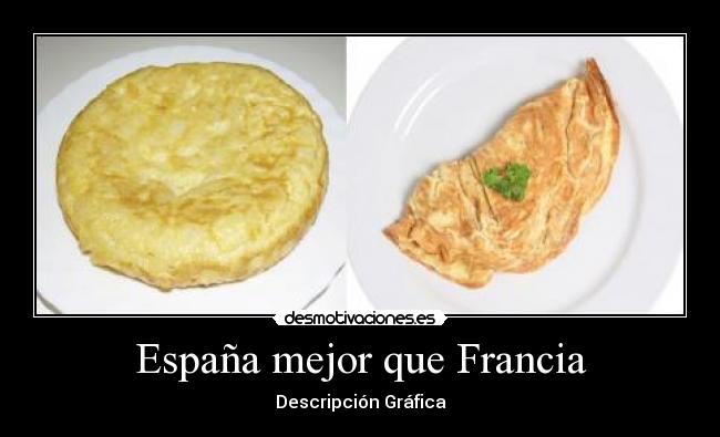 España mejor que Francia -