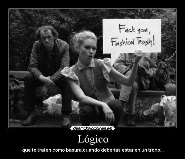 carteles queen losers logic desmotivaciones