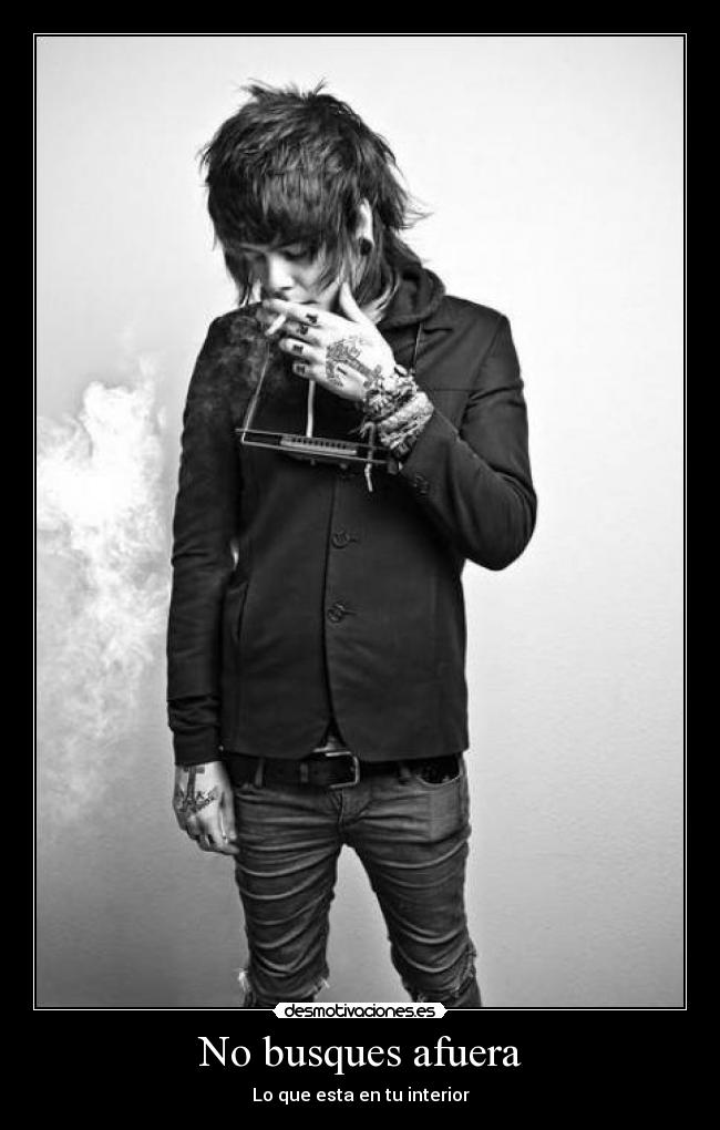 No busques afuera -