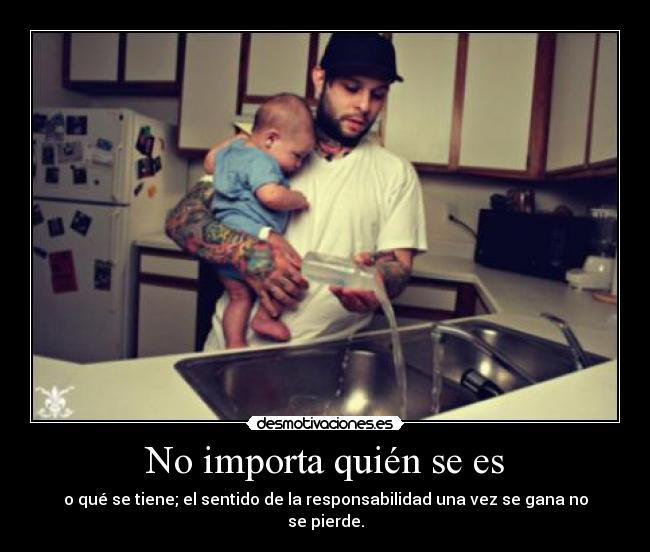 No importa quién se es - 