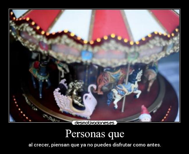 Personas que -