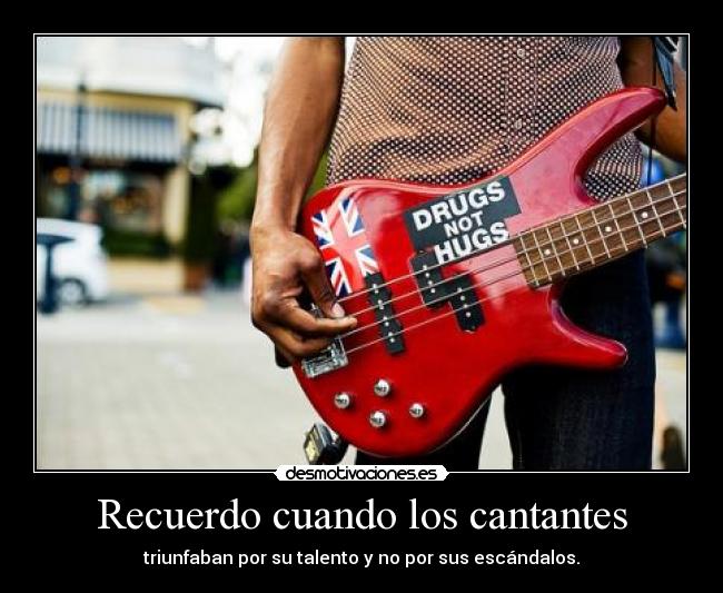 Recuerdo cuando los cantantes - 