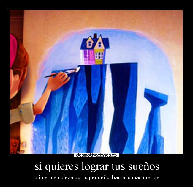 carteles dreams come true desmotivaciones