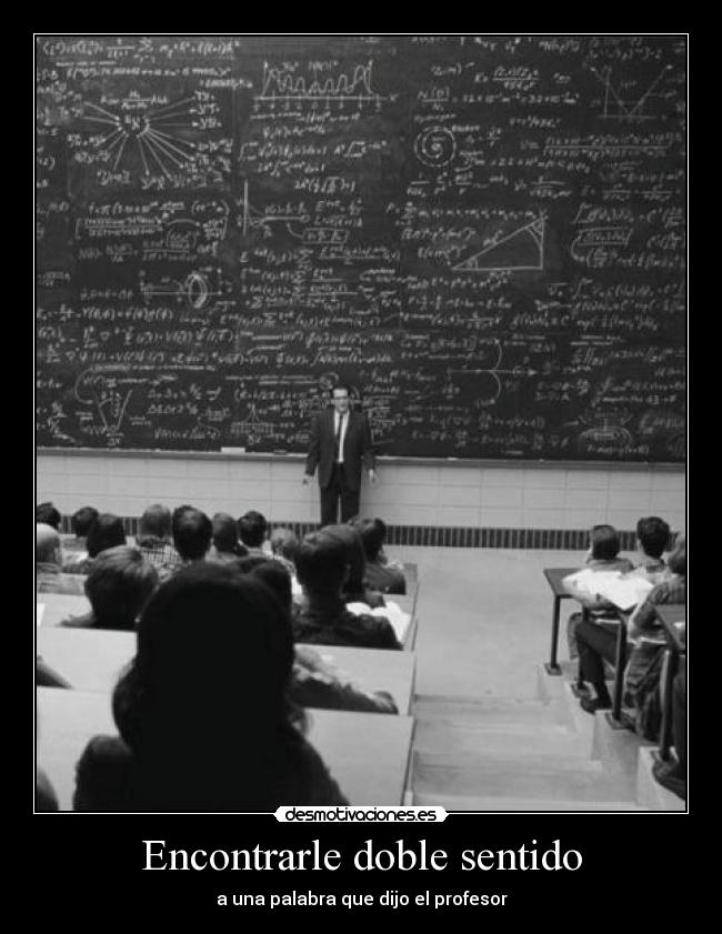 Encontrarle doble sentido -