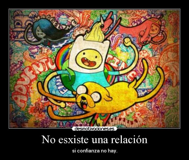 No esxiste una relación -